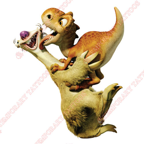 Ice Age Customize Temporary Tattoos Stickers NO.3342